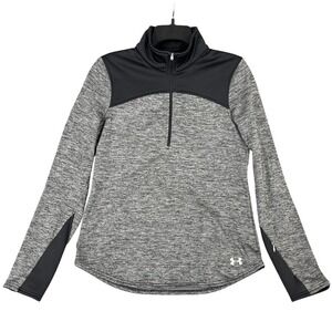 Under Armour Mens M Quarter Zip Pullover Performance Activewear Modern Essential